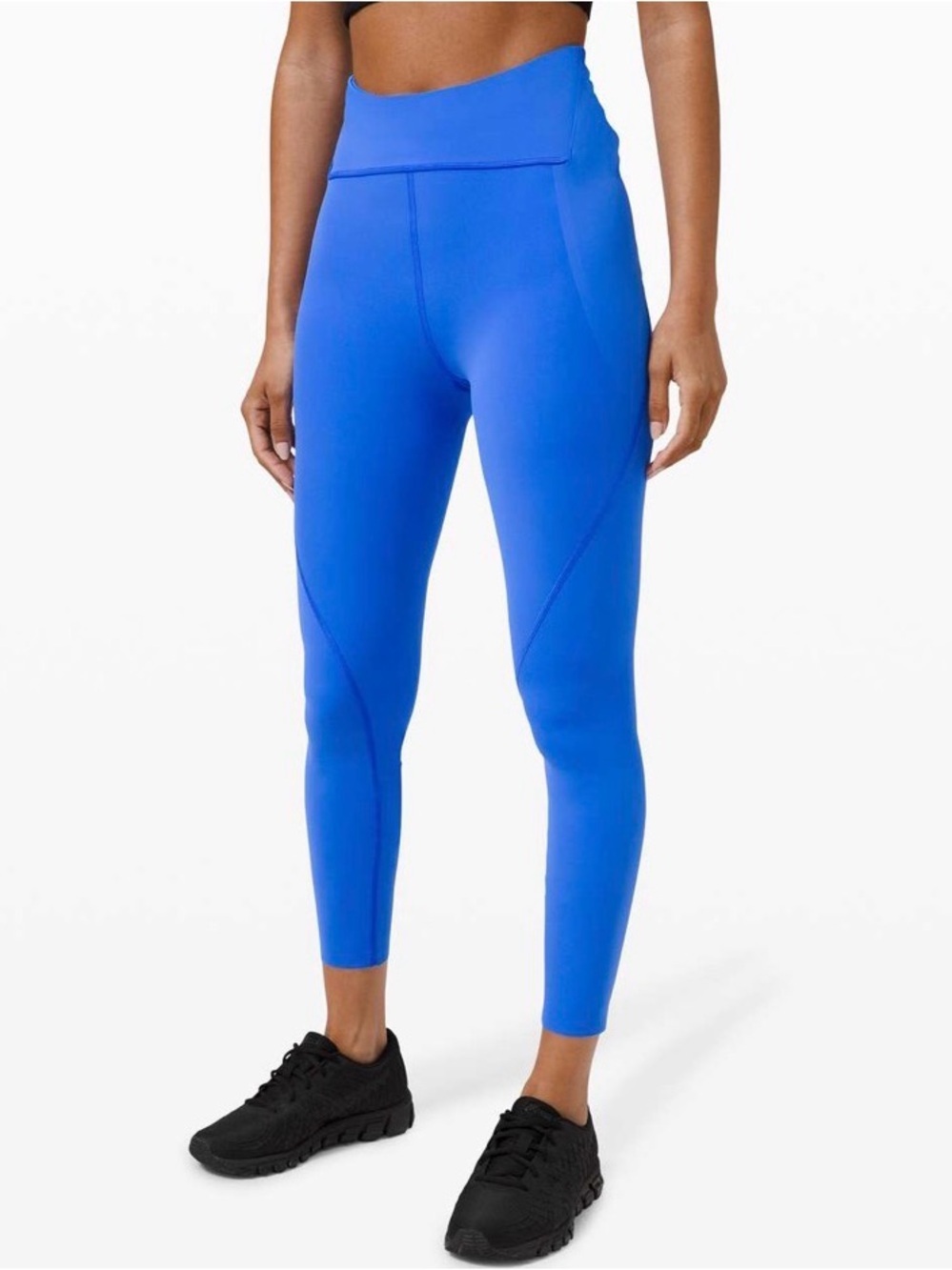 Lululemon Free to Speed High Rise Tight 25” In Wild Bluebell Size 10
